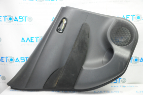 Door trim card rear left Nissan Leaf 13-17 black, armrest cloth, scratches, for dry cleaning