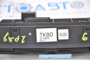 Climate control control 2 row Mazda CX-9 16- auto broken fasteners