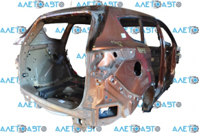 Quarter wing rear right Ford Escape MK3 13-19 brown, on the body