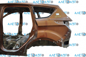 Quarter wing rear left Ford Escape MK3 13-19 brown, on the body