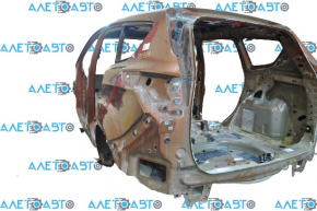 Quarter wing rear left Ford Escape MK3 13-19 brown, on the body