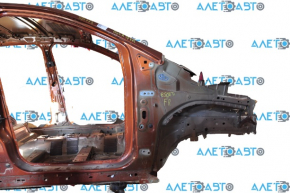 Front right quarter Ford Escape MK3 17-19 rest, brown, on the body