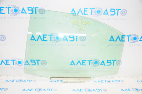 Glass door rear left Lexus Hs250h 10-12 scratches