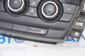 Climate control with display Mazda 6 13-16 prerest auto with heating, scratches on glass, chrome, trim and buttons