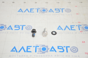 Hardware for seat belt 2nd row left Tesla Model 3 18- 2pcs set