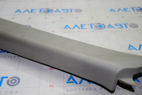 Front pillar trim upper left Acura ILX 13-18 gray, scratches