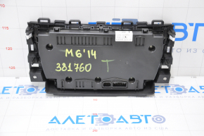 Climate control with display Mazda 6 13-16 prerest auto without heating, glass is rubbed, scratch on the button