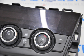 Climate control with display Mazda 6 13-16 prerest auto without heating, glass is rubbed, scratch on the button