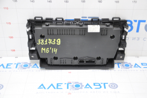Climate control with display Mazda 6 13-16 prerest auto without heating, scratches on glass