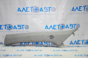 Front pillar trim upper left Acura MDX 14-20 gray, under tweeter, for dry cleaning