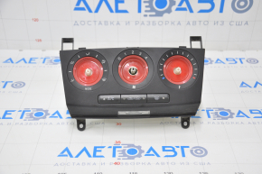 Climate control Mazda3 03-06 black rubbed, without knobs