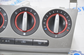 Climate control Mazda3 07-09 gray scratches and scuffs