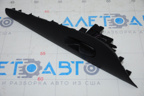 Rear right window lift control Nissan Altima 13-18 black, with overlay