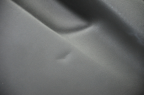 Door trim card rear right Infiniti G25 G35 G37 4d 06-11 black with black insert leather, molding gray gloss, scratches, bump