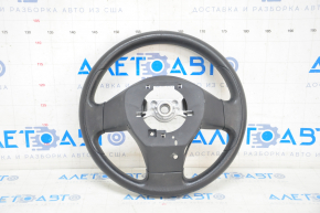 Naked steering wheel Subaru Forester 14-16 SJ black rubber, with rear pad, worn