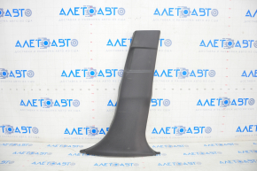Center pillar trim lower right Subaru Forester 14-18 SJ black, scratches, dented crepe