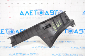 Door sill trim rear left Subaru Forester 14-18 SJ black worn, scratches