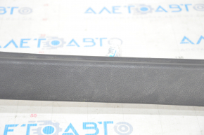 Door sill trim front right Subaru Forester 14-18 SJ black, worn