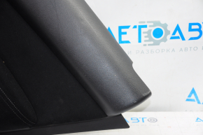 Door trim card rear right Nissan Pathfinder 13-16 black with black insert cloth, armrest cloth, scratches