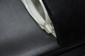 Door trim card rear right Nissan Pathfinder 13-16 black with black insert cloth, armrest cloth, scratches