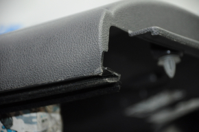 Door trim card rear right Nissan Leaf 13-17 black, armrest leather, tears, scratches