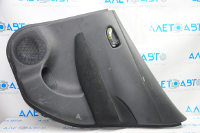 Door trim card rear right Nissan Leaf 13-17 black, armrest cloth, for dry cleaning
