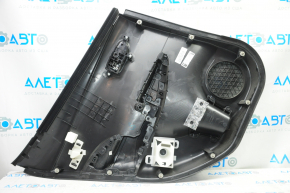 Door trim card rear right Nissan Leaf 13-17 black, armrest cloth, for dry cleaning