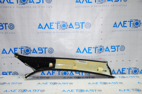 Front pillar trim upper left Audi A4 B8 13-16 rest sedan black, rubbed
