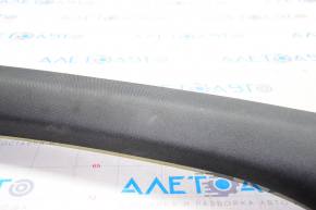 Front pillar trim upper left Audi A4 B8 13-16 rest sedan black, rubbed
