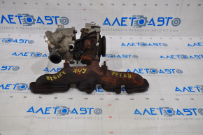 Turbine assembly with manifold and cooling pipes VW Passat b7 12-14 USA diesel 60k