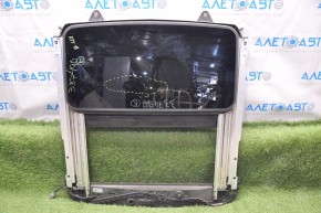 Sunroof assembly Cadillac ATS 13-18 black curtain, scratches