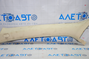 Front pillar trim left Audi Q5 8R 09-17 beige, for dry cleaning