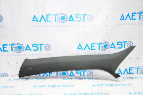Front pillar trim left Audi Q5 8R 09-17 black, broken fastener, scratch