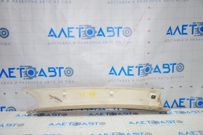 Upper left front pillar trim VW Passat b7 12-15 USA beige, without plug, tear, for dry cleaning