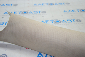 Upper left front pillar trim VW Passat b7 12-15 USA beige, without plug, tear, for dry cleaning