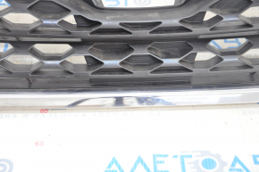 Radiator grill lower Subaru Forester 14-16 SJ 2.5 prerest, sand