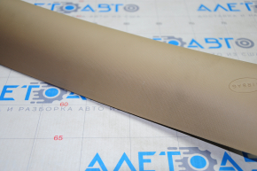 Front pillar trim left Hyundai Sonata 11-15 beige, scratches