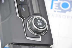 Climate control Honda Civic X FC 16-21 auto, structure, useful chrome