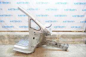 Front right quarter Ford Fiesta 11-19 silver UX, without gun