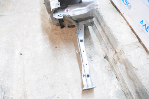 Front right quarter Ford Fiesta 11-19 silver UX, without gun