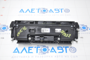 Climate control Honda Civic X FC 16-21 auto, structure, buttons and glass are worn, chrome is used