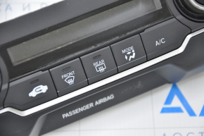 Climate control Honda Civic X FC 16-21 auto, structure, buttons and glass are worn, chrome is used