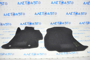 Set of floor mats for Subaru Forester 14-15 SJ cloth, black
