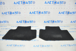 Set of floor mats for Subaru Forester 14-15 SJ cloth, black