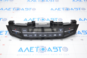 Climate control Honda Accord 16-17 rest black, worn overlay and buttons