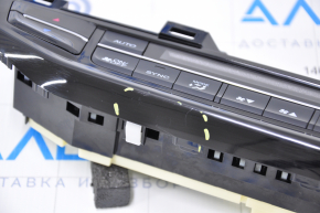 Climate control Honda Accord 16-17 rest black, chip on the trim, scratches