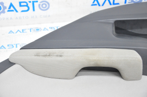 Door trim card rear right Subaru Forester 14-15 SJ black with gray insert cloth, armrest cloth, for dry cleaning, broken fastener