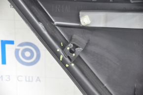 Door trim card rear right Subaru Forester 14-15 SJ black with gray insert cloth, armrest cloth, for dry cleaning, broken fastener