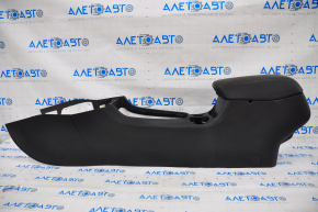 Console center armrest and cup holders Jeep Cherokee KL 14-23 black, broken air duct