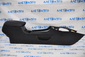 Console center armrest and cup holders Jeep Cherokee KL 14-23 black, broken air duct